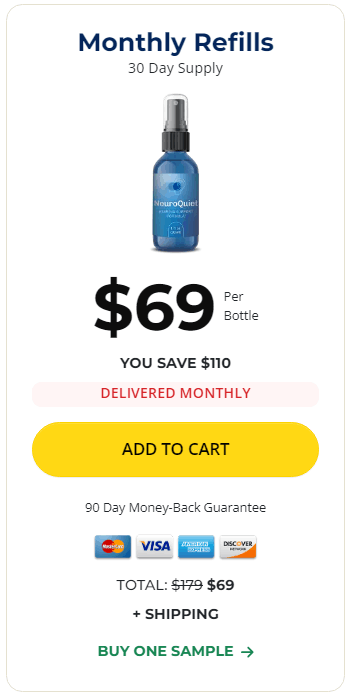 Buy NeuroQuiet 1 Bottle